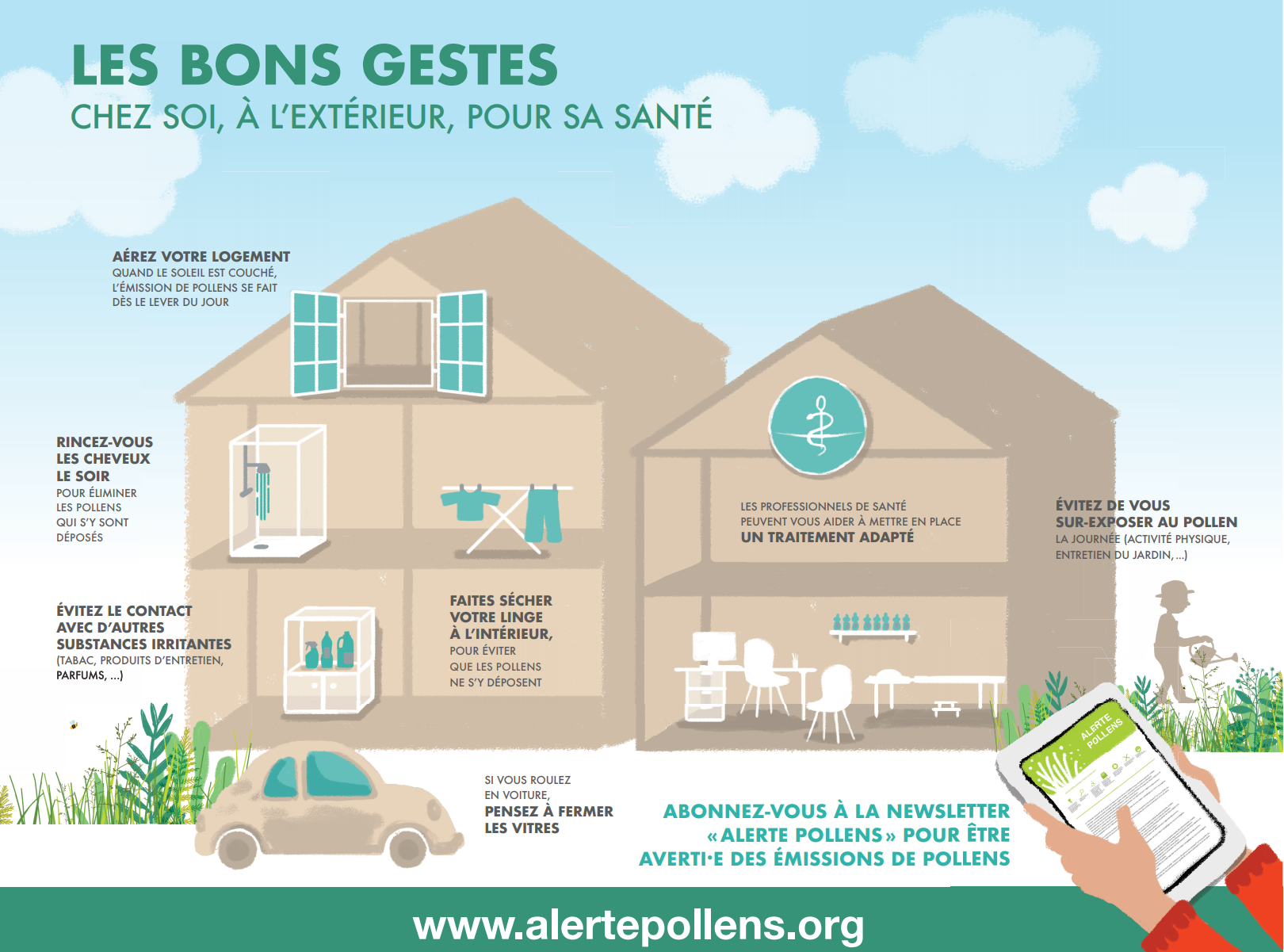 Allergies : les bons gestes