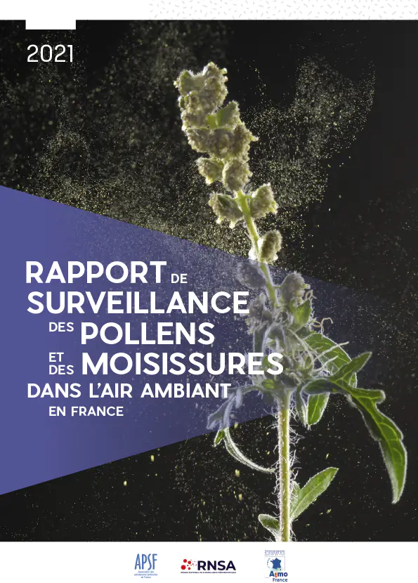 Rapports annuels Surveillance des pollens en France 2021